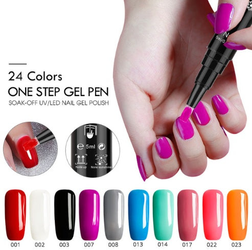 Gel Nail Varnish Pen-0